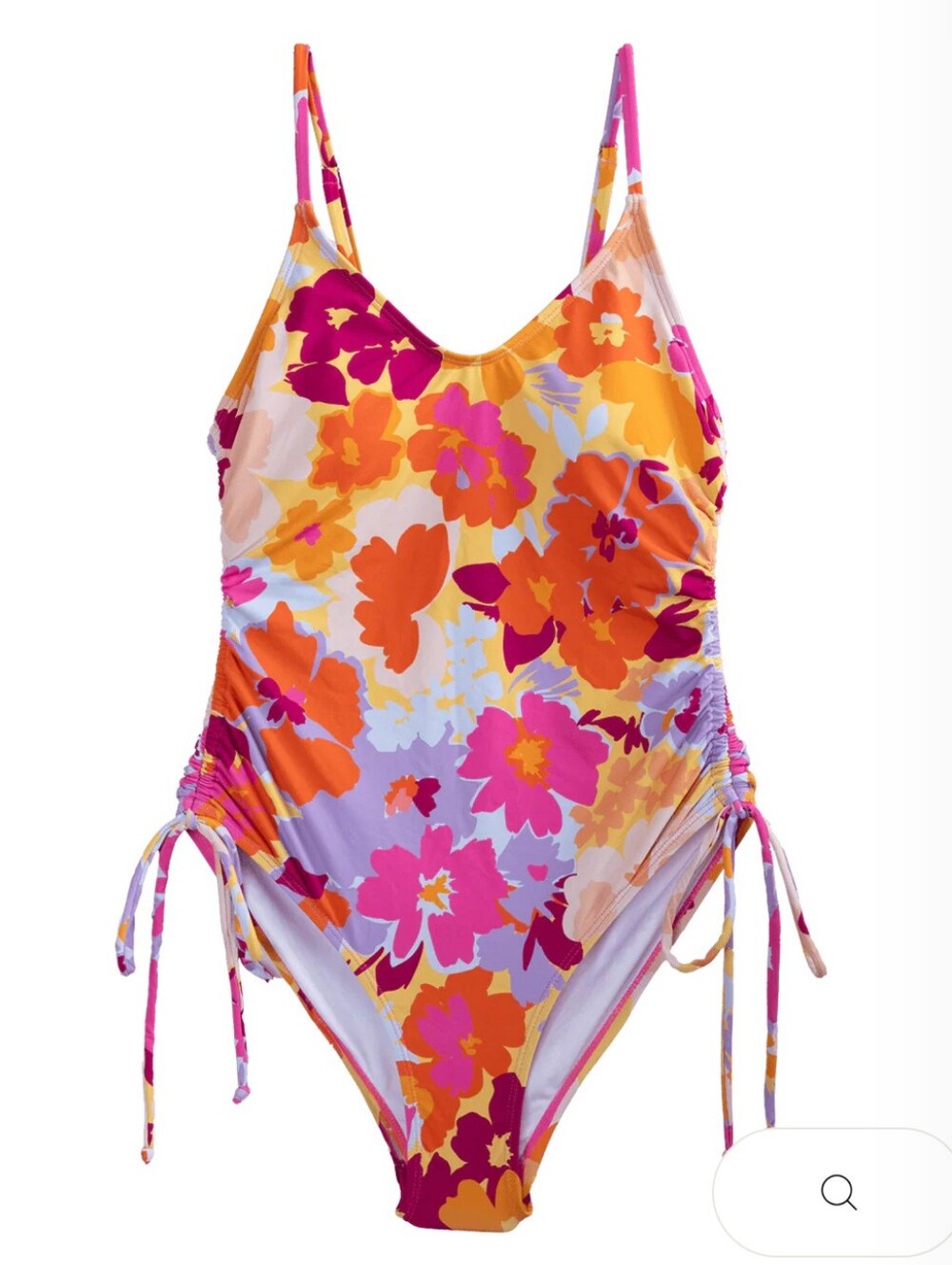 NWOT Nani Swimwear Esti Side Tie Ruched One Piece
